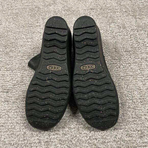 Keen Akita Ankle Boots Womens 8 Slate Gray Wedge Leather Snap Closure - Picture 11 of 11